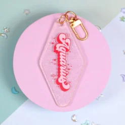 Motel key ring - Aquarius, vattumannen