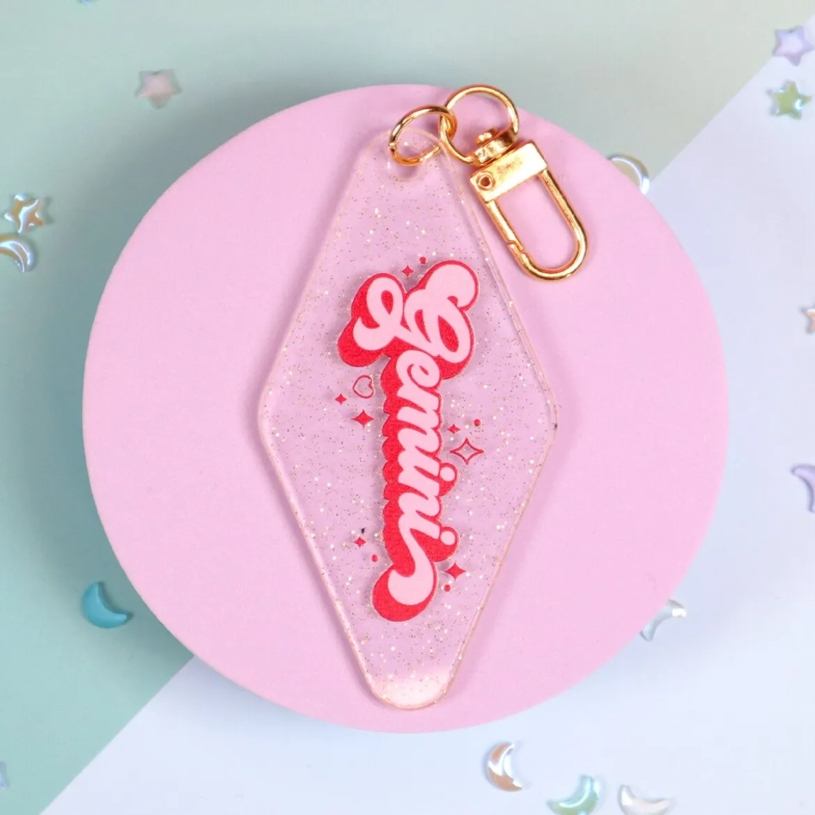 Motel key ring - Gemini, tvillingarna