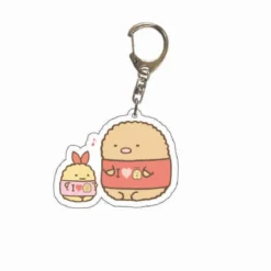 Nyckelring - Sumikko Gurashi, Tonkatsu & Shippo