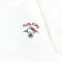 Oversize T-Shirt - Hello Kitty Mt. Fuji White