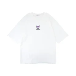 Oversize T-Shirt - Kuromi Wink White