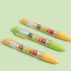 Penna med Figurer - Fruktkompisar