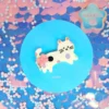 Phone Kickstand - Polka Dot Cat