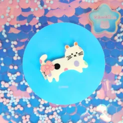 Phone Kickstand - Polka Dot Cat