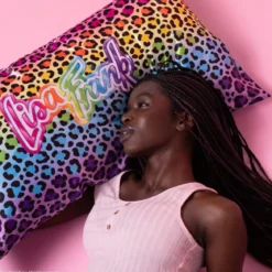 Pillowcase - Lisa Frank Rainbow Leopard