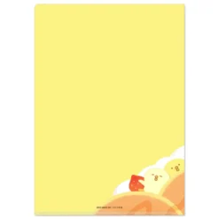 Piyoko Beans A4 Clear File - Good Night
