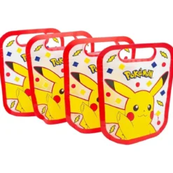 Pokémon Blue Team zip-påsar 4-pack