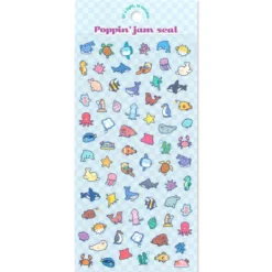 Poppin Jam Sticker - Marine Life