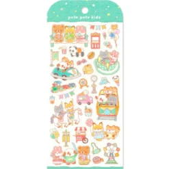 Pote Pote Kids Stickers - Amusement Park