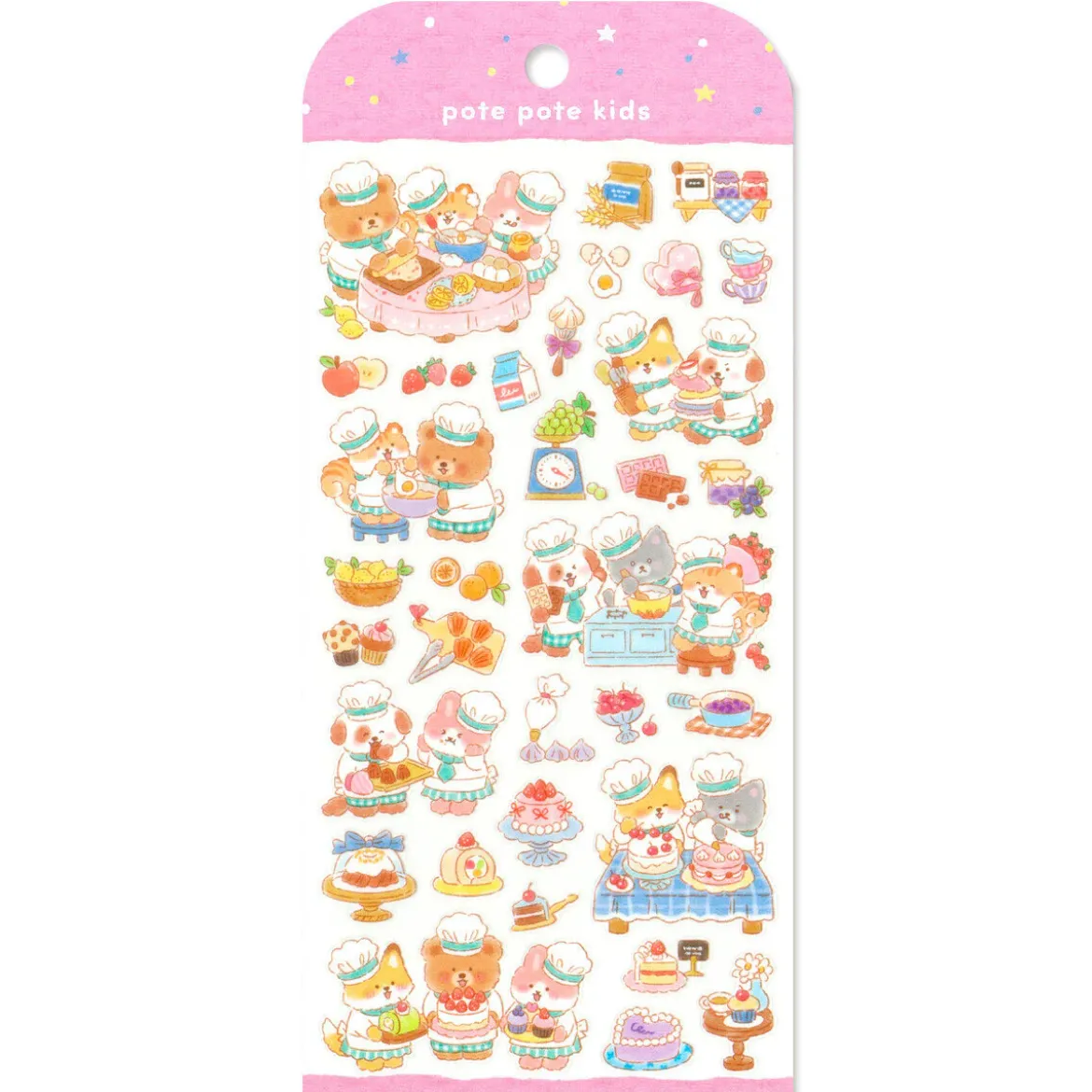 Pote Pote Kids Stickers - Bakery