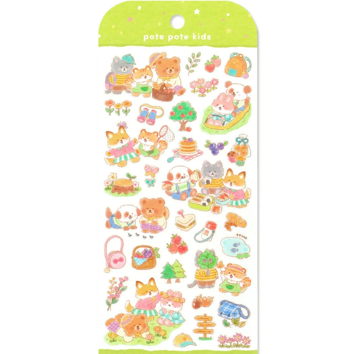 Pote Pote Kids Stickers - Picnic