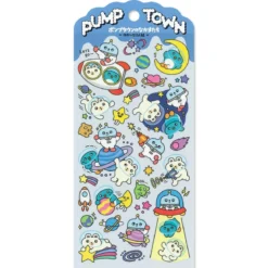 Pump Town Stickers - Fun Trio