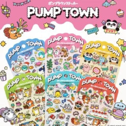 Pump Town Stickers - Fun Trio
