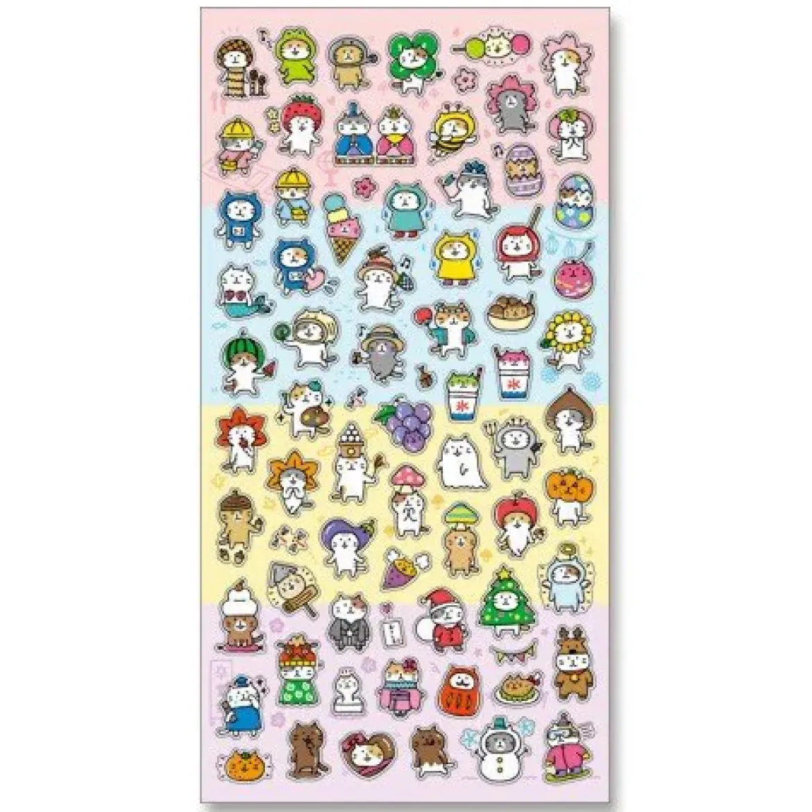 Puti Puti Seal Sticker - Life of Cat