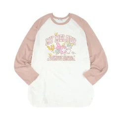 Raglan Shirt - My Melody Off-White/Pink