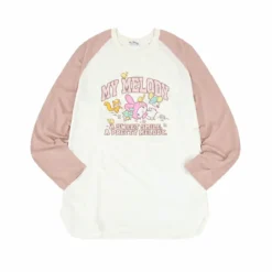 Raglan Shirt - My Melody Off-White/Pink