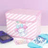 Randig rosa låda med lock - My Melody