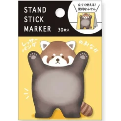Red Panda Tummy Stand Stick Marker