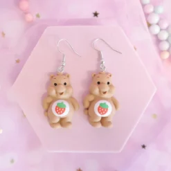 Örhängen - Care bears, Brown