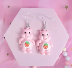 Örhängen - Care Bears, Light Pink