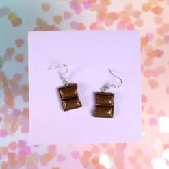 Örhängen - Choklad-bakelser