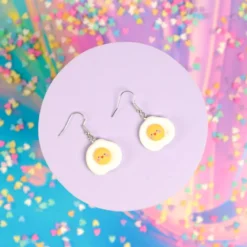 Örhängen - Egg with smile