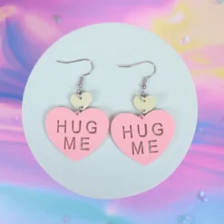 Örhängen - Hug Me hjärtan