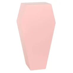 Rosa kistformad trinket-hylla