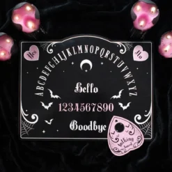 Rosa & svart Ouija board
