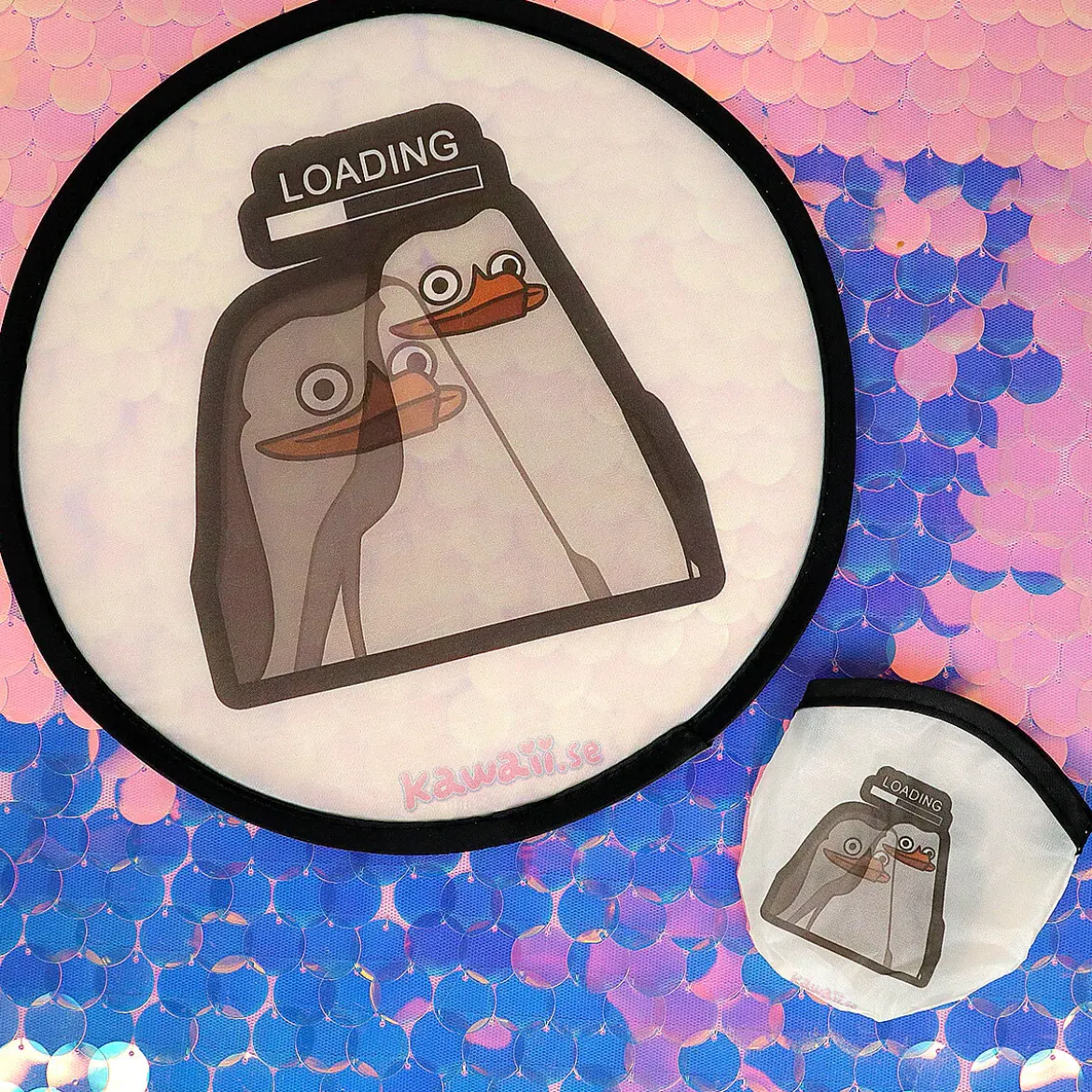 Rund fläkt - Loading penguin