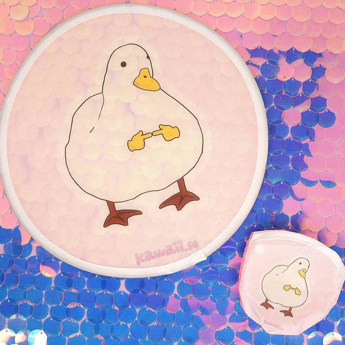 Rund fläkt - UwU duck