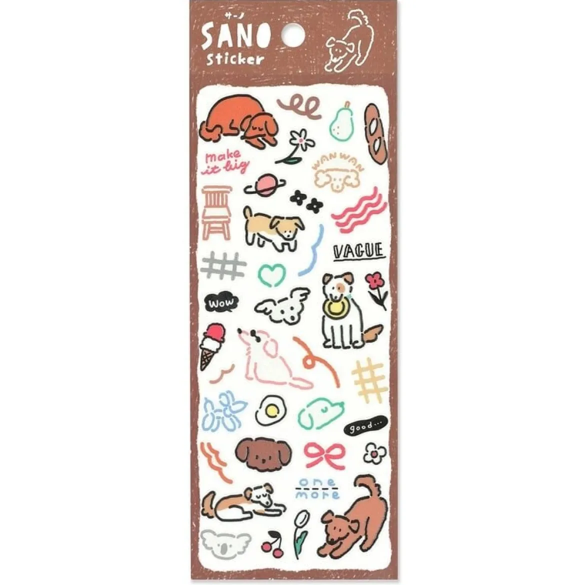 Sano Sticker - Inu 2