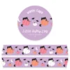 Sneaky Cat Behind Pumpkin Washi Tape