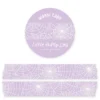 Spiderweb Purple Washi Tape