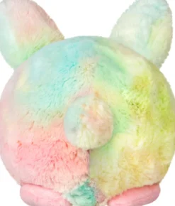 Squishable Snugglemi Snackers Fluffy Bunny - Pastel Tie Dye