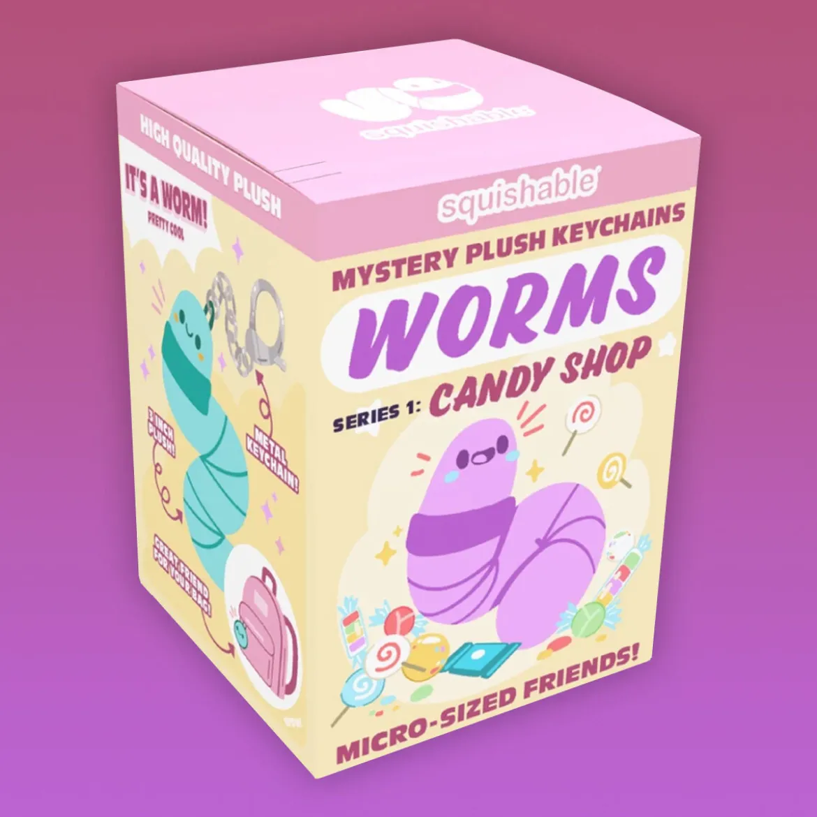 Squishable Worms Micro Blind Box - Candy Shop