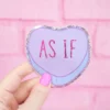 Sticker - As if
