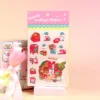 Stickersark A6 - Post office bear
