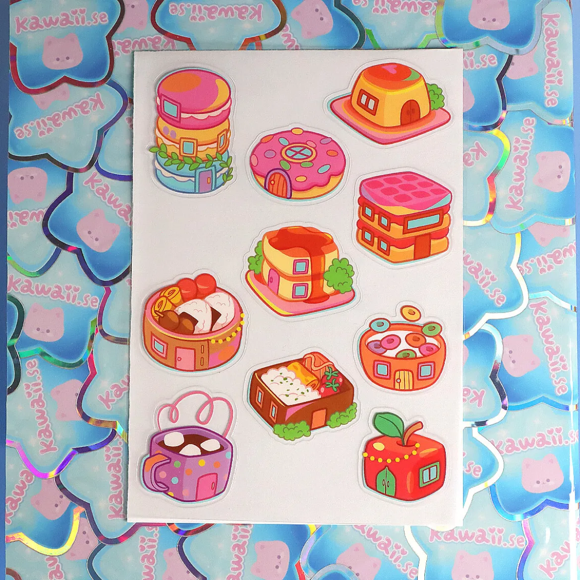 Stickersark - Yummy houses