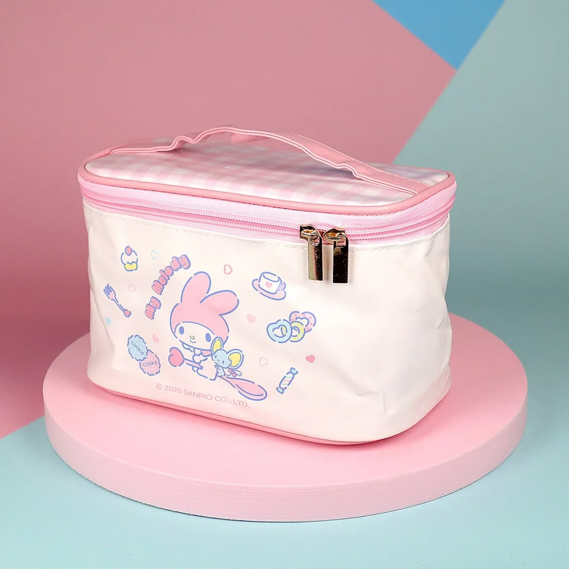 Stor necessär rosarutig My Melody