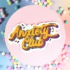 Stor sticker - Anxiety Club