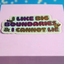 Stor sticker - Big boundaries