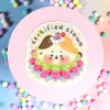 Stor sticker - Certified clown