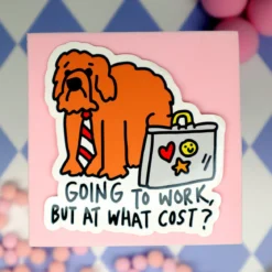 Stor Sticker - Going to Work