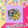 Stor Sticker - I´ll heal in hell