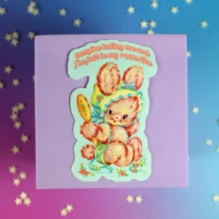 Stor sticker - Imagine hating me
