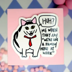 Stor Sticker - Like a Family