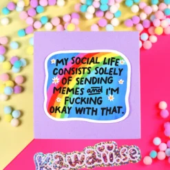 Stor Sticker - My social life