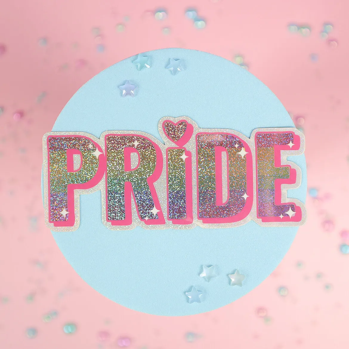 Stor sticker - Pride