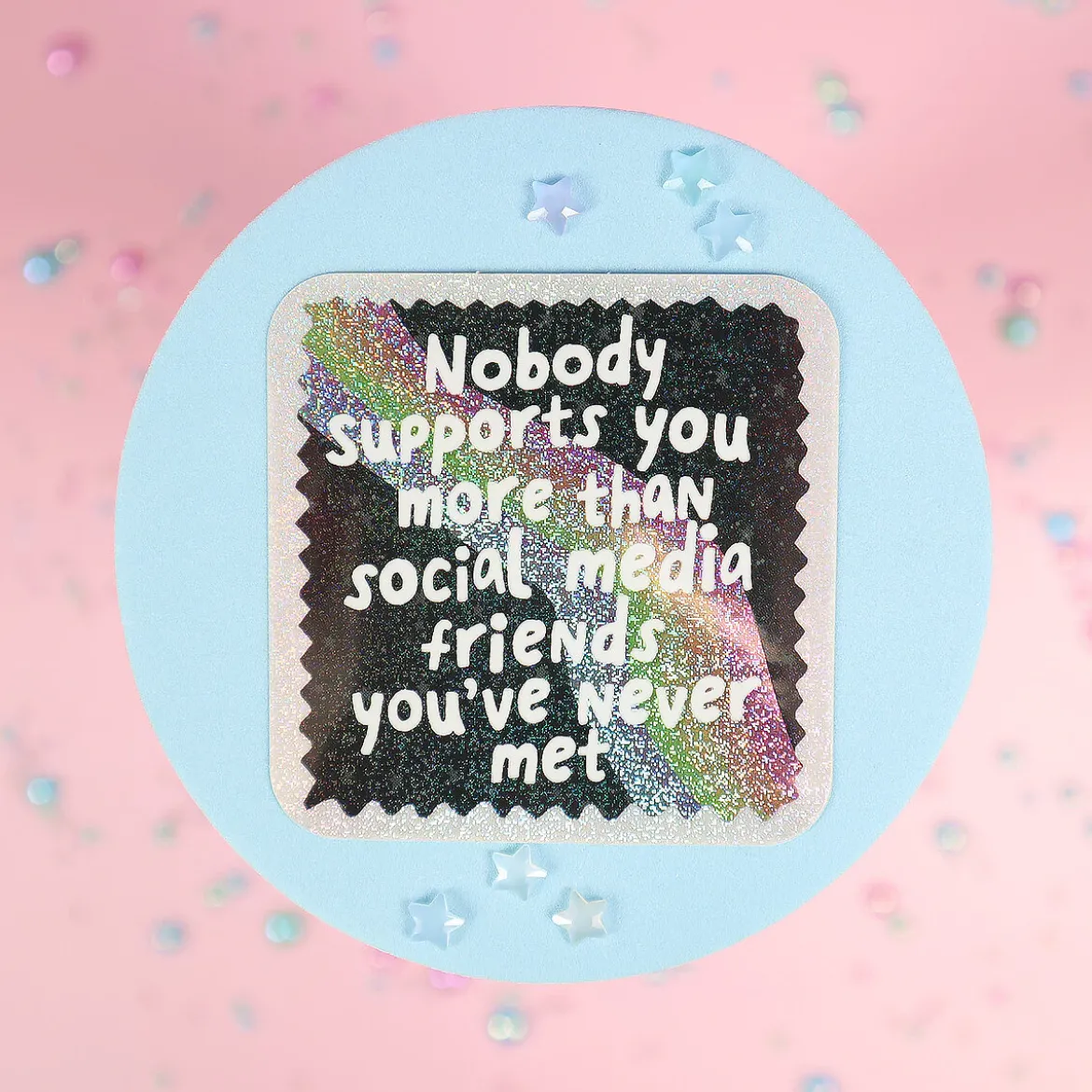 Stor sticker - Social media friends